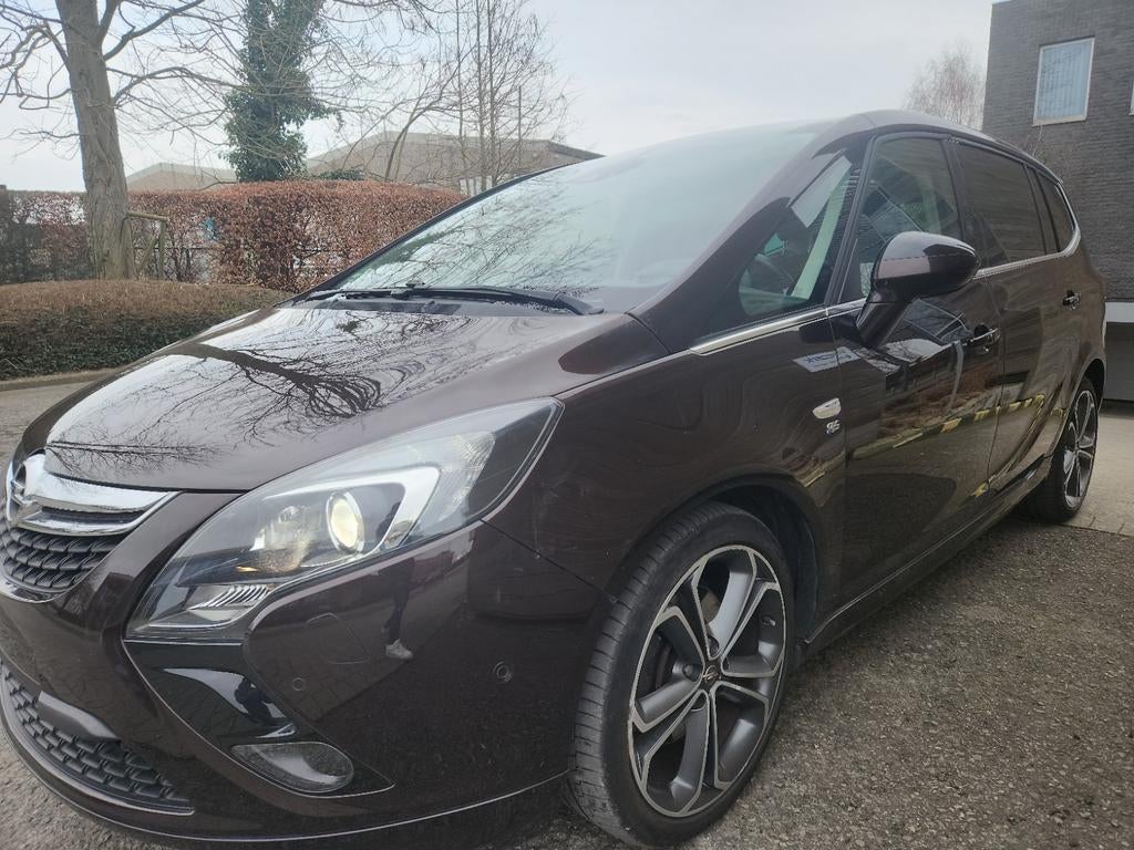 Opel zafira OPC/ full option/ 1 propriétaire/ carnet, Auto's, Leder, Bedrijf, Panoramadak, Onderhoudsboekje