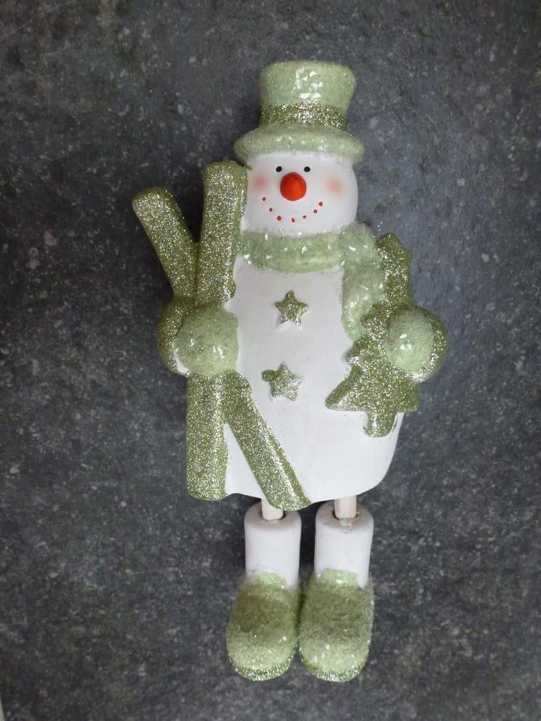 kerstversiering sneeuwman hoogte 22 cm nieuw, Diversen, Ophalen of Verzenden, Nieuw