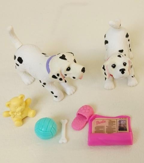 Barbie vintage "Bobbin' Bow-wows Dalmatian pups", Enlèvement ou Envoi, Utilisé, Barbie