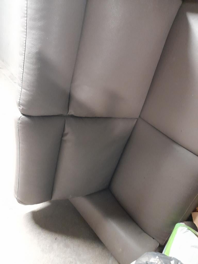 Canapé 3 places cuir, Maison & Meubles, Enlèvement, Utilisé, Cuir