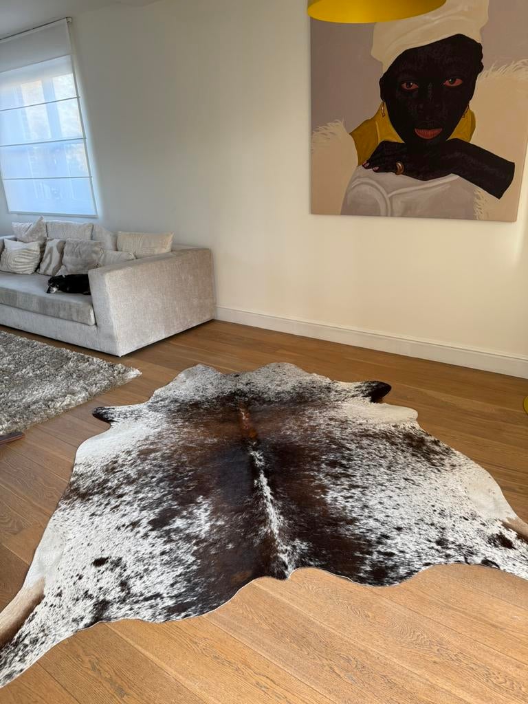 Koeienhuid tapijt cool design kort harig fris tapijt, Huis en Inrichting, Ophalen, Zo goed als nieuw, Tapijt