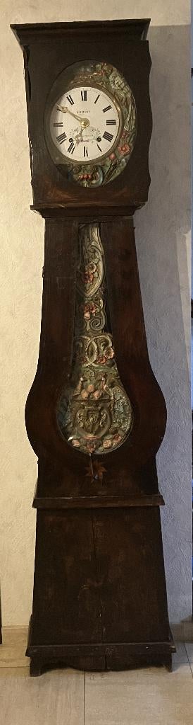 Antieke staande klok, Ophalen