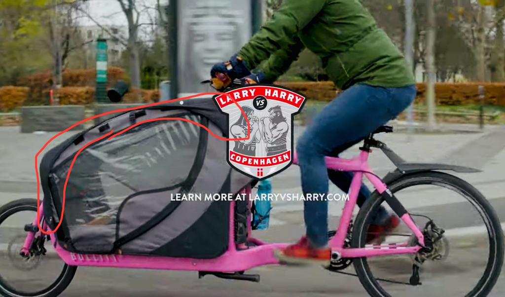 Larry VS Harry regen tent, Enlèvement, Comme neuf