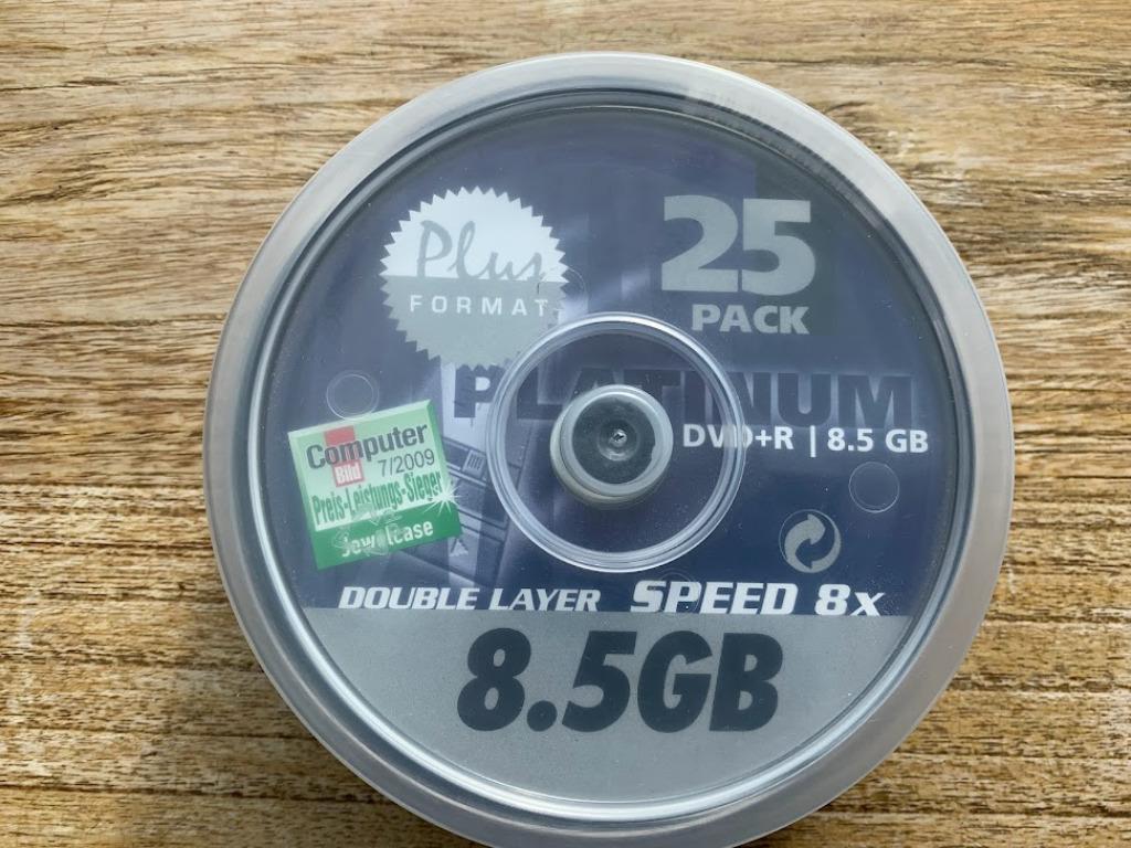 DVD+R 8.5GB, Computers en Software, Ophalen of Verzenden, Nieuw, Dvd, Dubbelzijdig