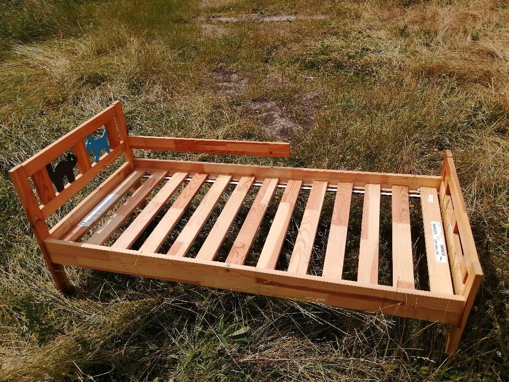 Lit Ikea Kritter 70x160, 70 à 85 cm, Enlèvement, Matelas, Utilisé