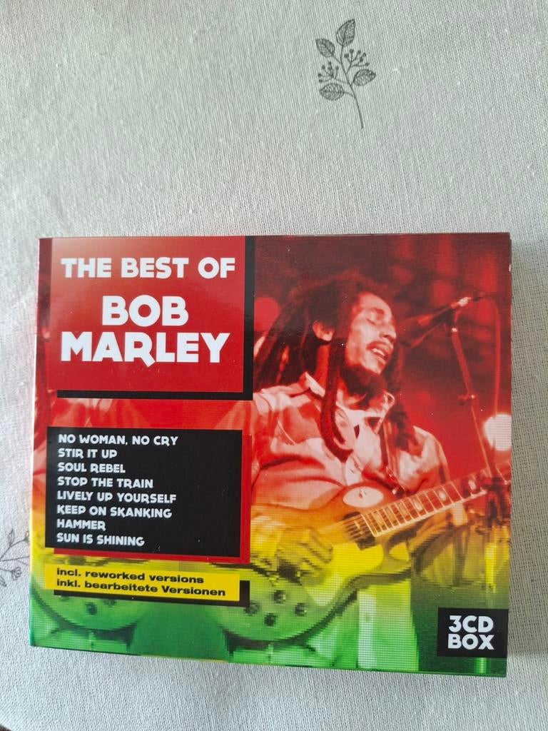 3 cd box  bob marley the best of, Ophalen of Verzenden