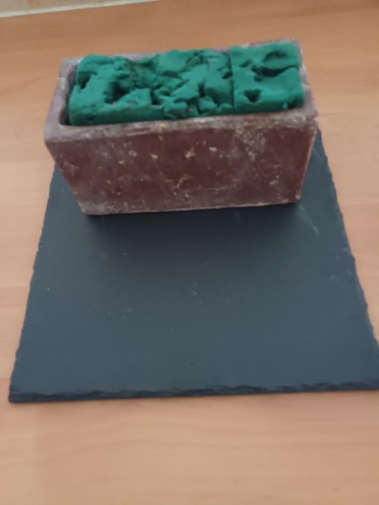 pot pour composition floral sur  ardoise, Jardin & Terrasse, Enlèvement ou Envoi, Comme neuf