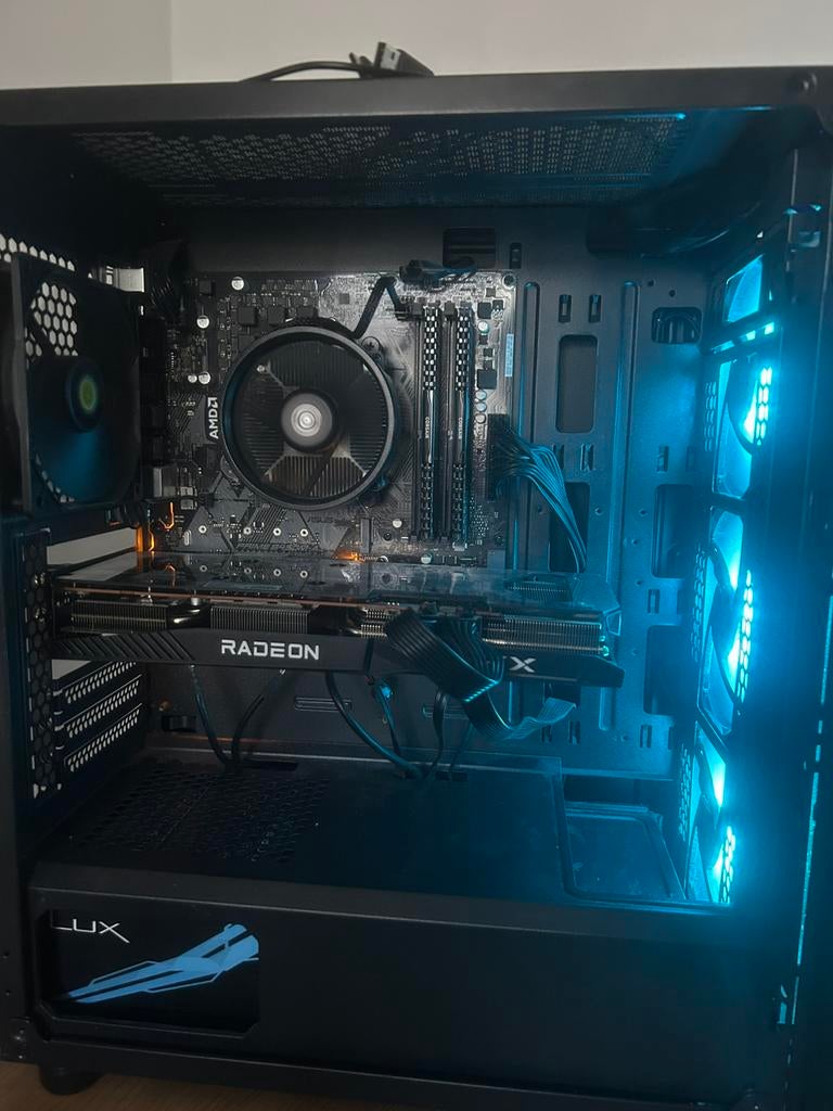 Pc gamer, Informatique & Logiciels, Ordinateurs de bureau, Utilisé, 3 à 4 Ghz, HDD, SSD, 16 GB, Avec moniteur, Gaming, Enlèvement ou Envoi