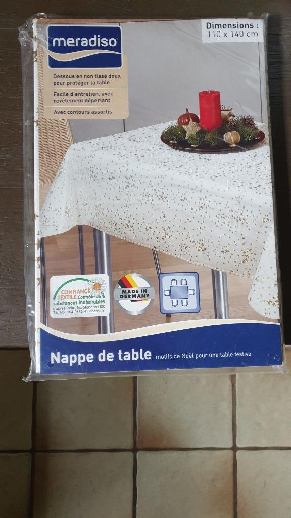 Nappe de Noel 110X 140 CM, Enlèvement, Neuf