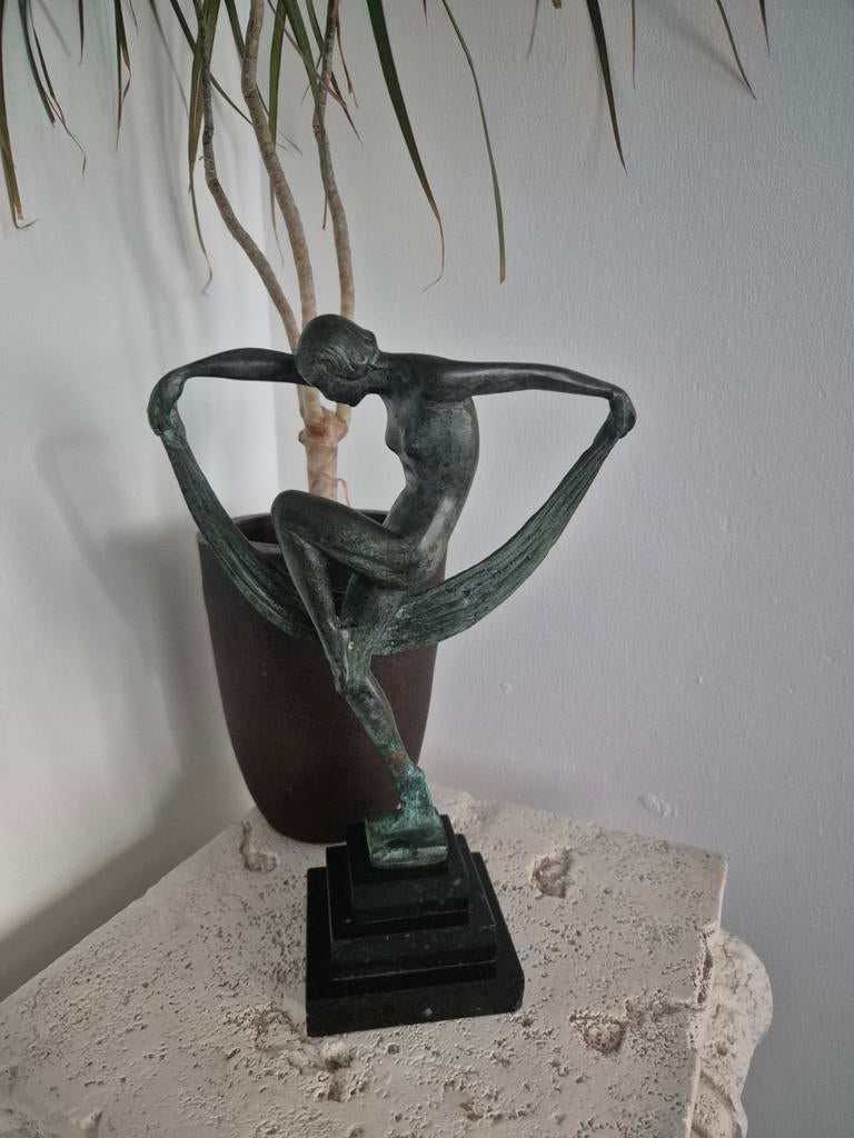 Sculpture style max le verrier, Antiquités & Art, Enlèvement ou Envoi