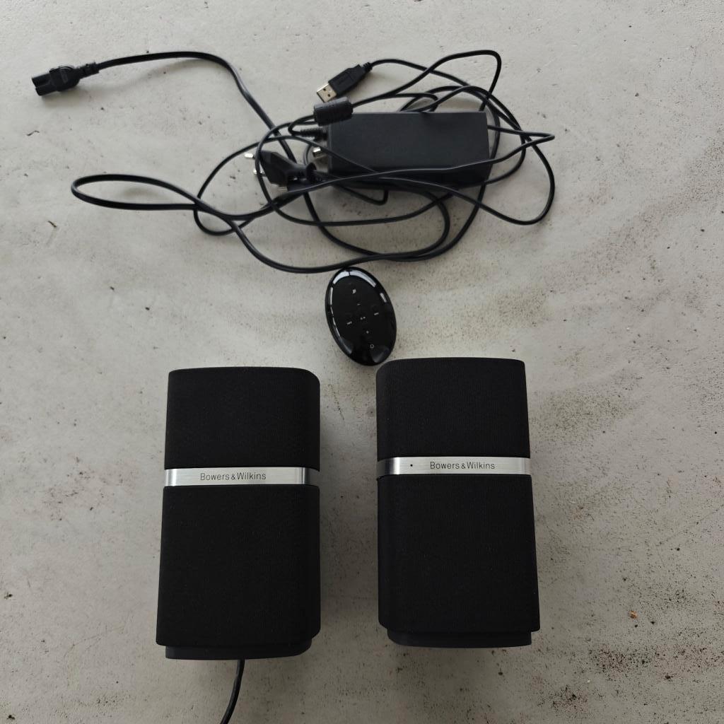 Haut-parleurs de bureau B&W MM-1, Moins de 60 watts, Comme neuf, Enlèvement, Bowers & Wilkins (B&W)