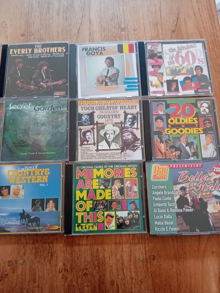 Lot van 9 cd's Diverse, Ophalen of Verzenden