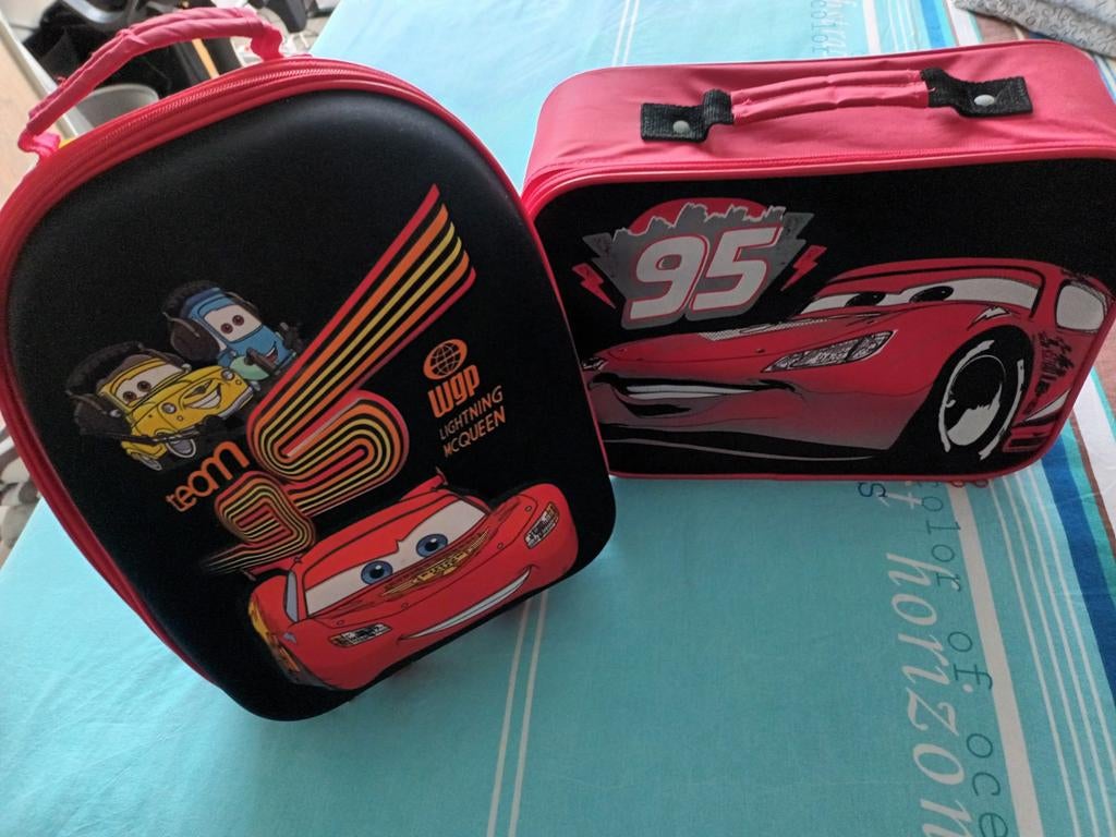 Trolly- logeerkoffer Cars, Ophalen, Zo goed als nieuw