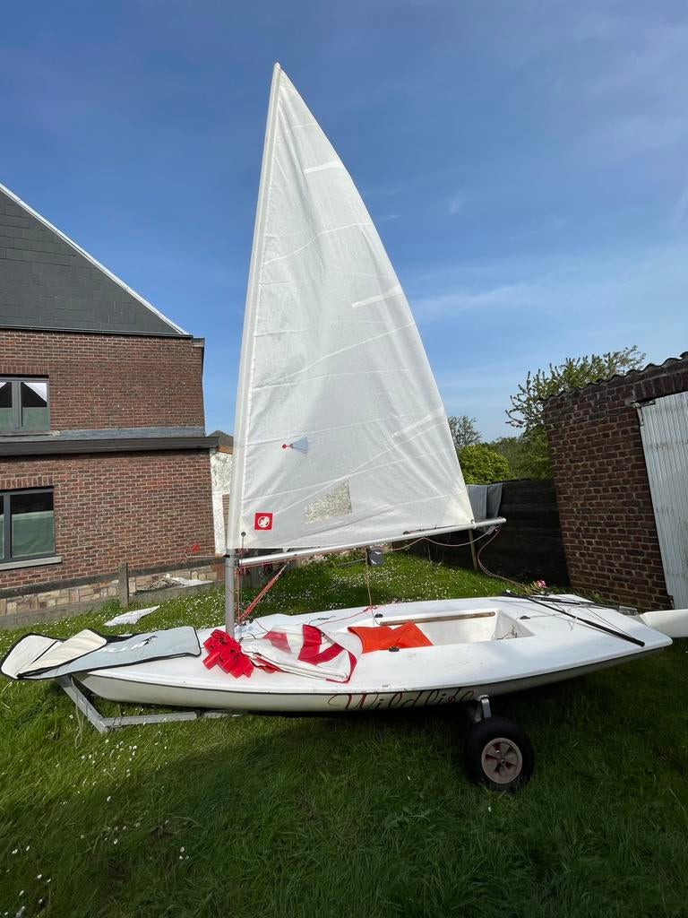 Ilca (laser) zeilboot + toebehoren, Watersport en Boten, Zeilen en Zeiltoebehoren, Gebruikt, Ophalen