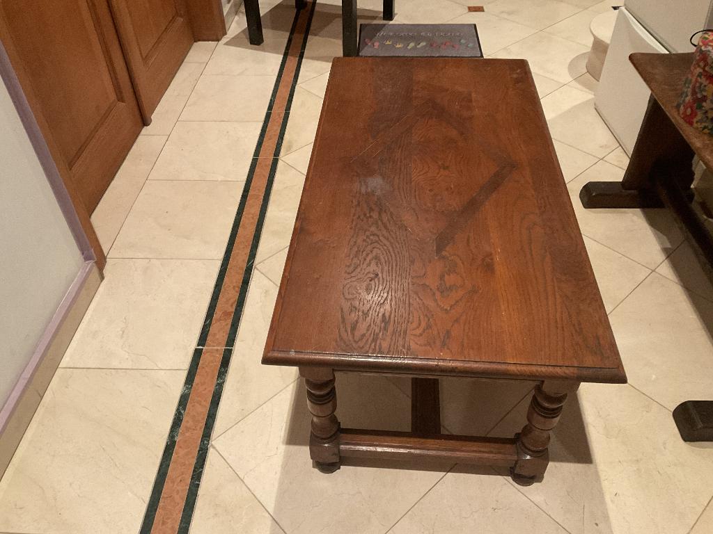 Table de salon, Maison & Meubles, 100 à 150 cm, Contemporain, Enlèvement, Utilisé