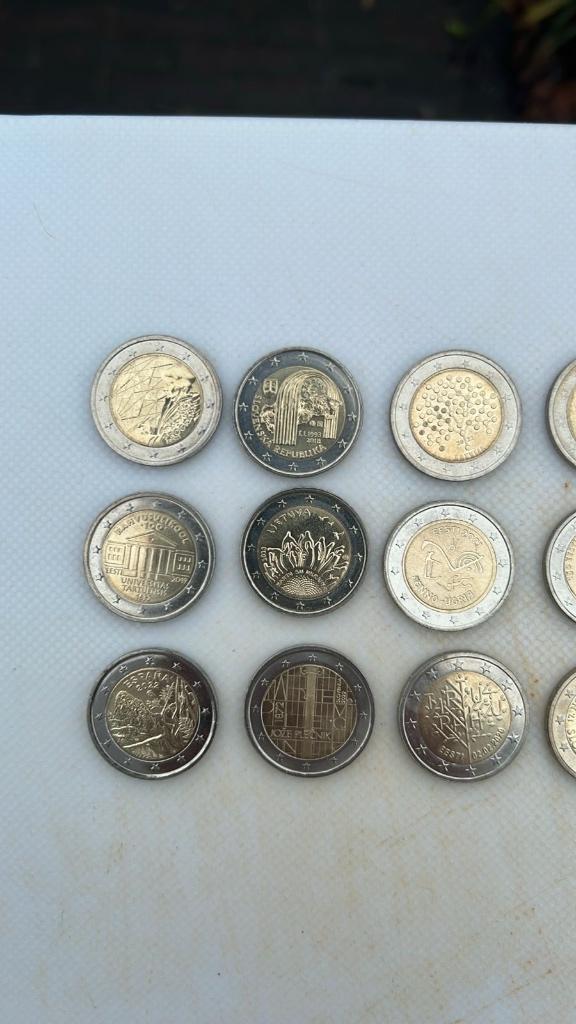 2 euro munten ruilen UNC en circulatie, Postzegels en Munten, Munten | Europa | Euromunten, Ophalen of Verzenden, Overige landen