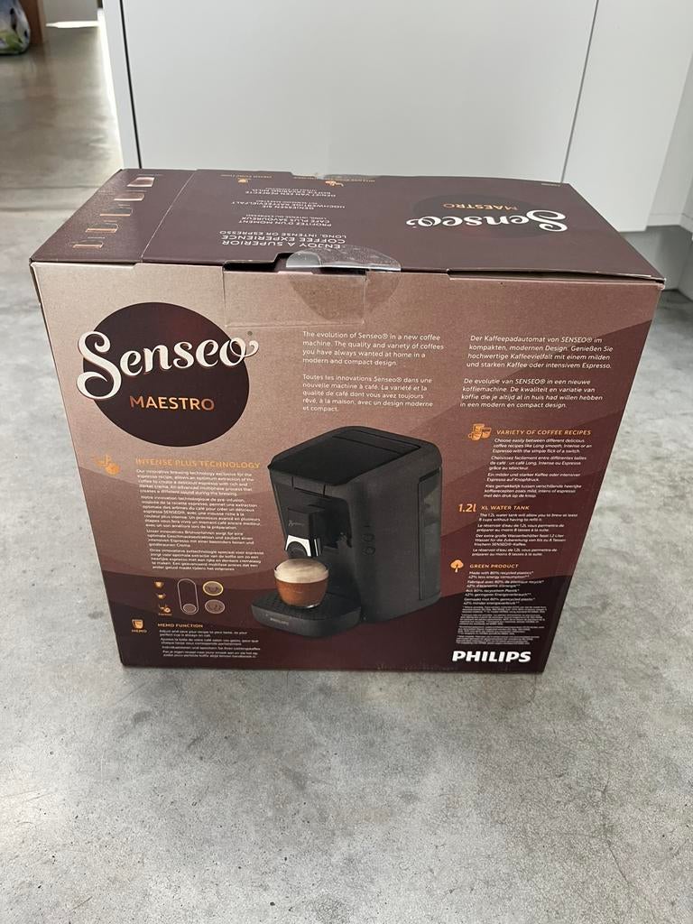 Philips Senseo Maestro zwart, Elektronische apparatuur, Ophalen, Koffiepads en cups, 1 kopje, Koffiemachine