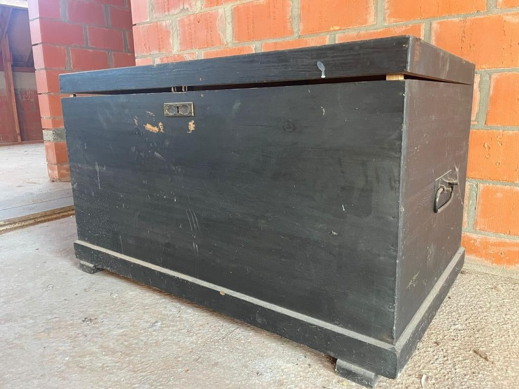 Houten kist/koffer, Ophalen