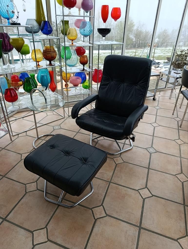 Fauteuil relax Danish by Unico 1960, Maison & Meubles, Enlèvement, Utilisé