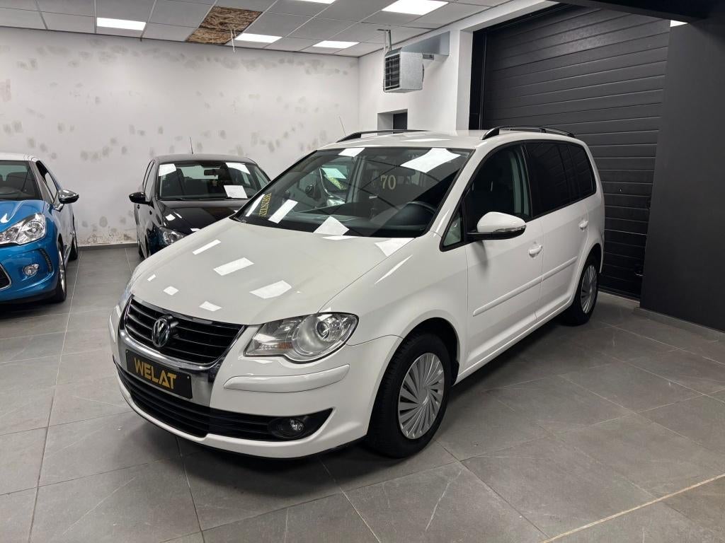 VW TOURAN 1.4 LITER BENZINE/2010/NAVIGATIE/TOP STAAT, Autos, Bluetooth, Euro 5, Achat, Entreprise