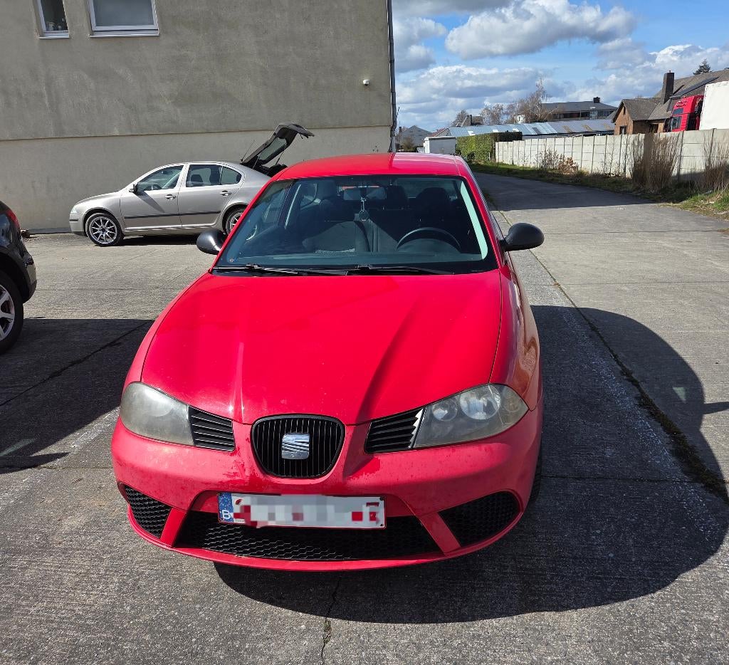 Seat ibiza 1.2 essance 2008, Rouge, Achat, Airbags, Particulier