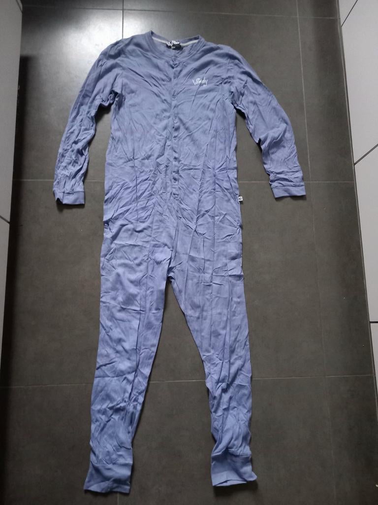 Onesie - pyjama - woody - maat 14j -> 2€, Ophalen, Nacht- of Onderkleding, Gebruikt, Jongen of Meisje