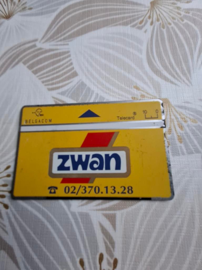 Carte téléphonique Zwan, Collections, Enlèvement ou Envoi