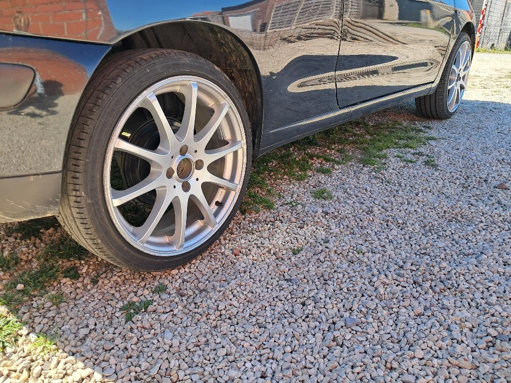 4x100, Ophalen, Gebruikt, Banden en Velgen, 17 inch