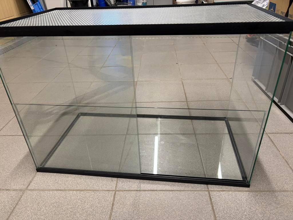 Glazen hamster kooi, Animaux & Accessoires, Enlèvement, Comme neuf, Éclairage