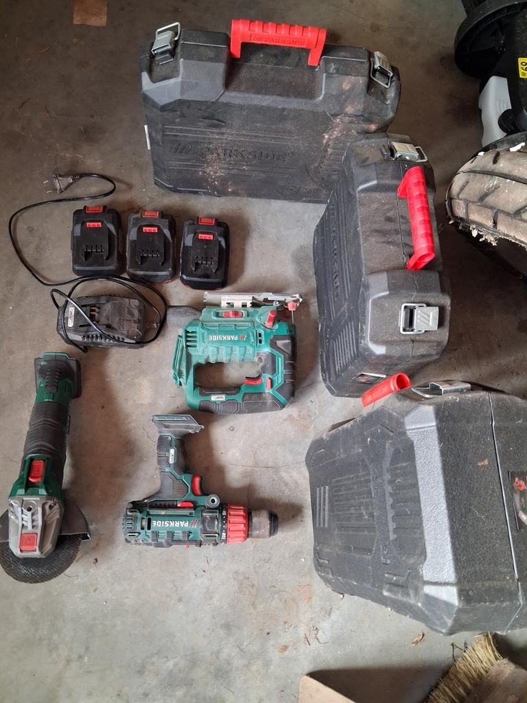 Machientjes, Ophalen, Boormachine