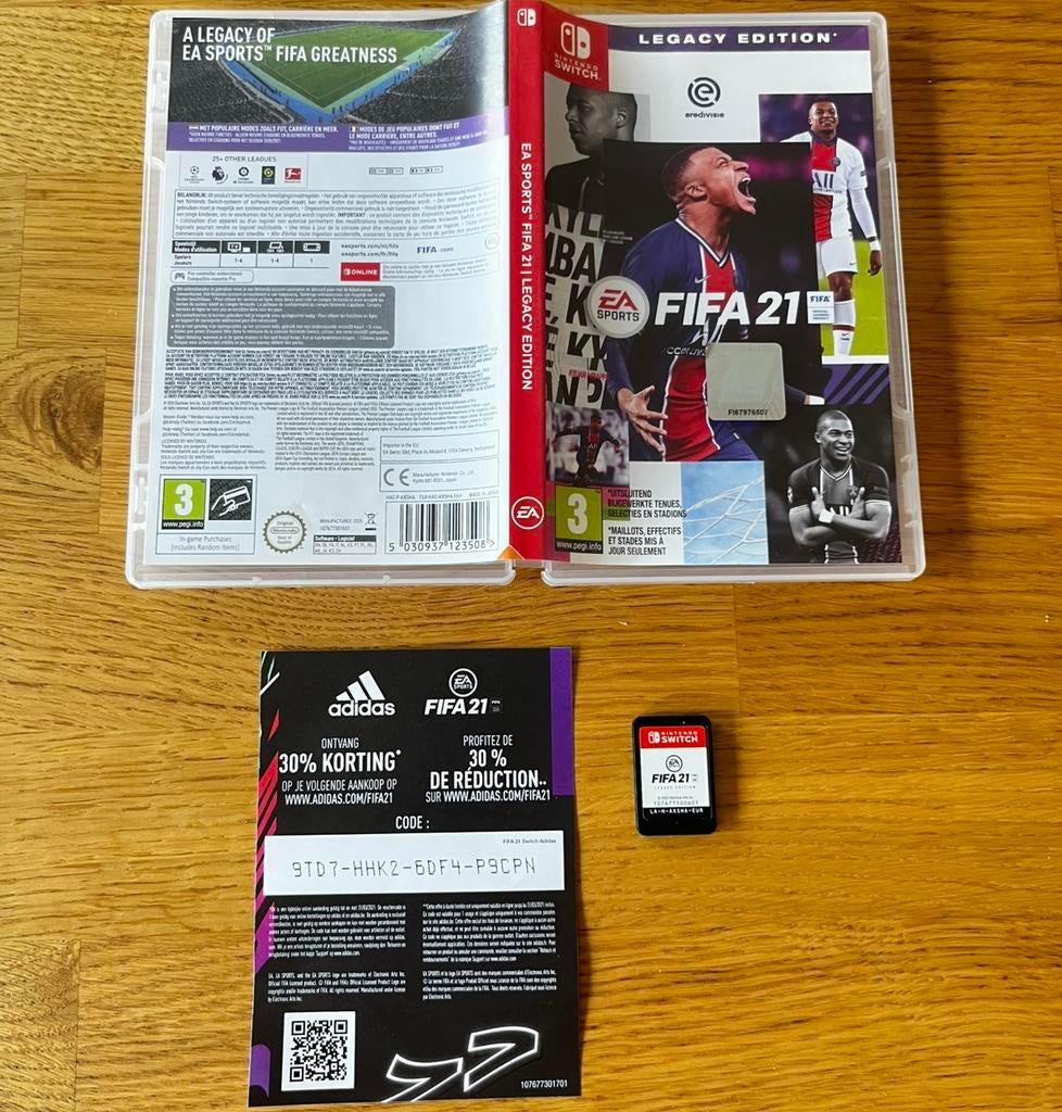 FIFA 21: Legacy Edition-game voor Nintendo Switch, Ophalen of Verzenden, Gebruikt, Vanaf 3 jaar