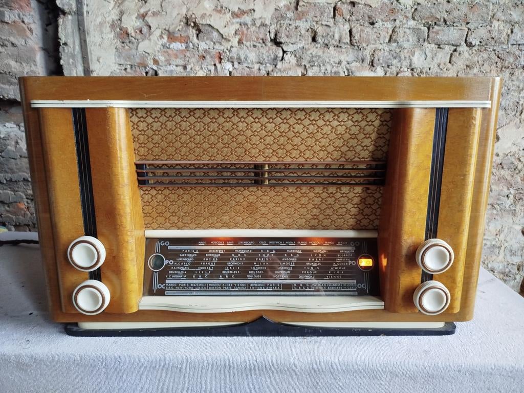 Ancien radio a lampes, Collections, Enlèvement ou Envoi