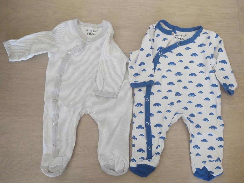 3 pyjama bébé (2 x  T. 50/56 et 1 x mT. 56), Enfants & Bébés, Vêtements de bébé | Taille 56, Enlèvement ou Envoi