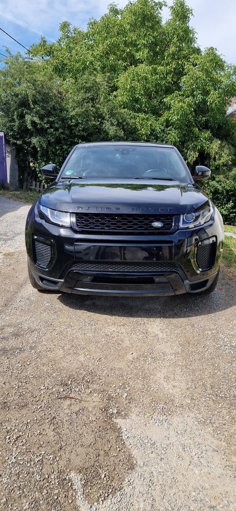 Range Rover Evoque Cabriolet volledig zwart, Auto's, Land Rover, Automaat, 4 cilinders, Zwart, Leder