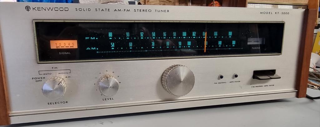 Kenwood KT-5000, Enlèvement, Utilisé