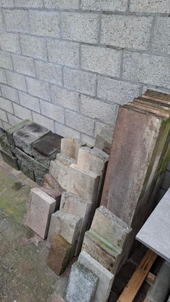 Borduurs en sierblokken, Tuin en Terras, Tegels en Klinkers, Ophalen