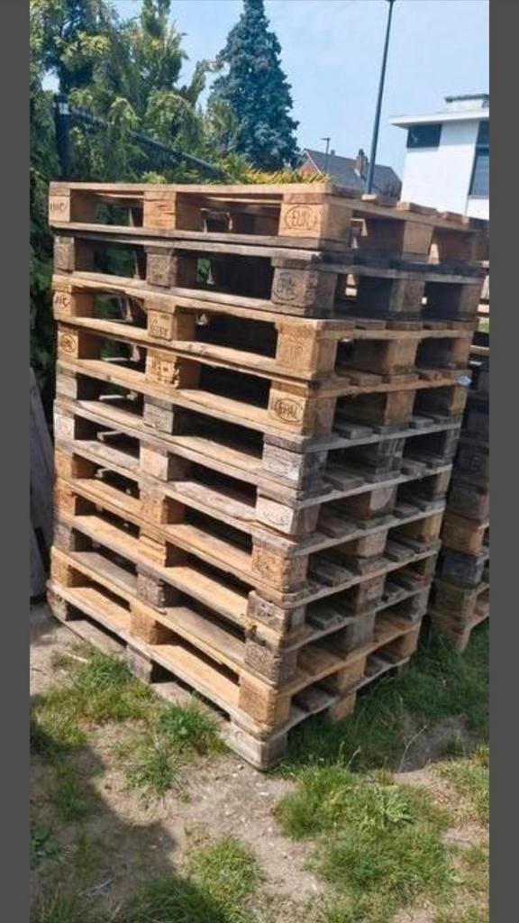 Palettes européennes de classe B, palettes européennes, pale, Enlèvement