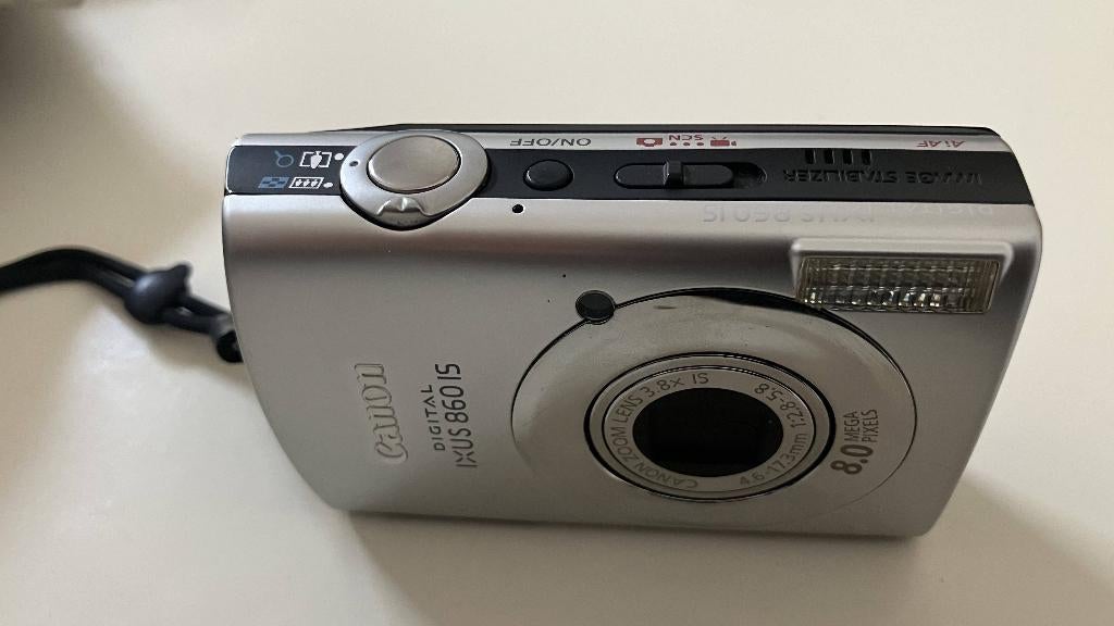 Canon digital IXUS 860IS, Canon, Moins de 4 fois, Compact, Enlèvement