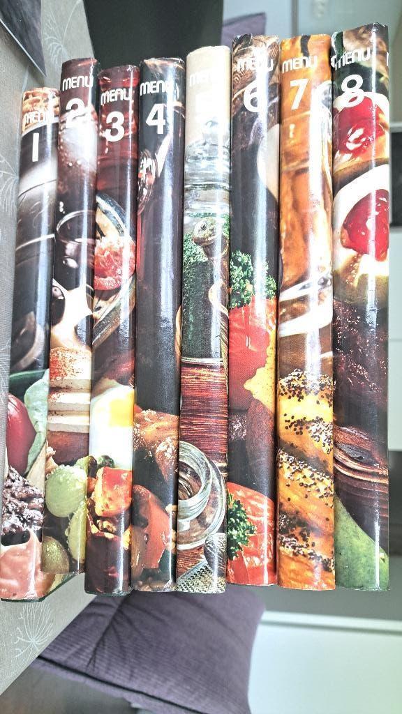 MENU SPECTRUM RECEPTEN ENCYCLOPEDIE. (8 DELEN.), Boeken, Ophalen, Gelezen