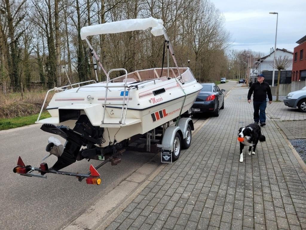 boten, Watersport en Boten, Speedboten, Ophalen, Gebruikt, Binnenboordmotor, 120 tot 200 pk