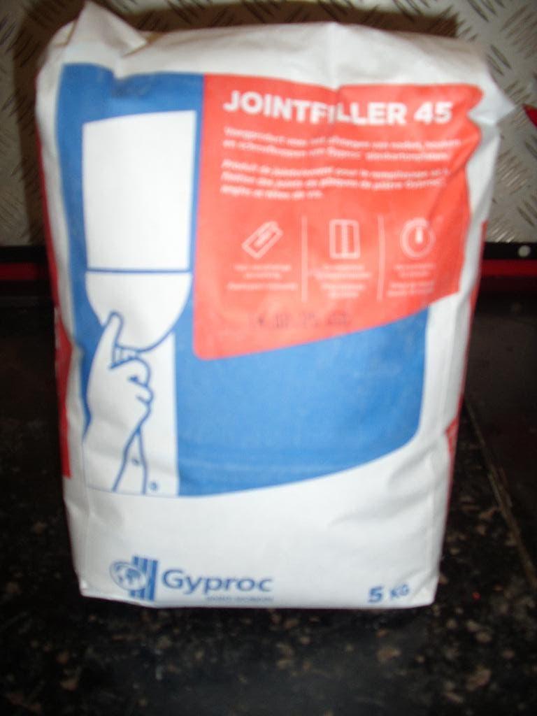 gyproc jointfiller 3 x zakken, Doe-het-zelf en Bouw, Platen en Panelen, Ophalen, Nieuw, Overige materialen