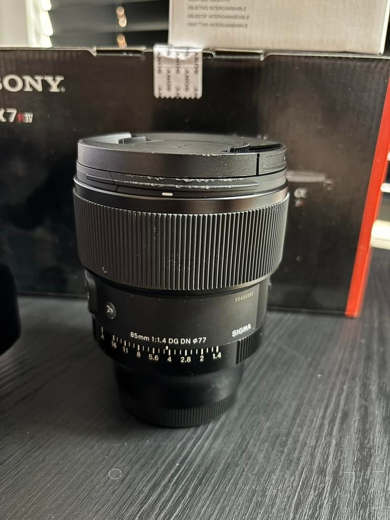 Sigma 85mm f/1.4 DG DN Art (sony), Enlèvement