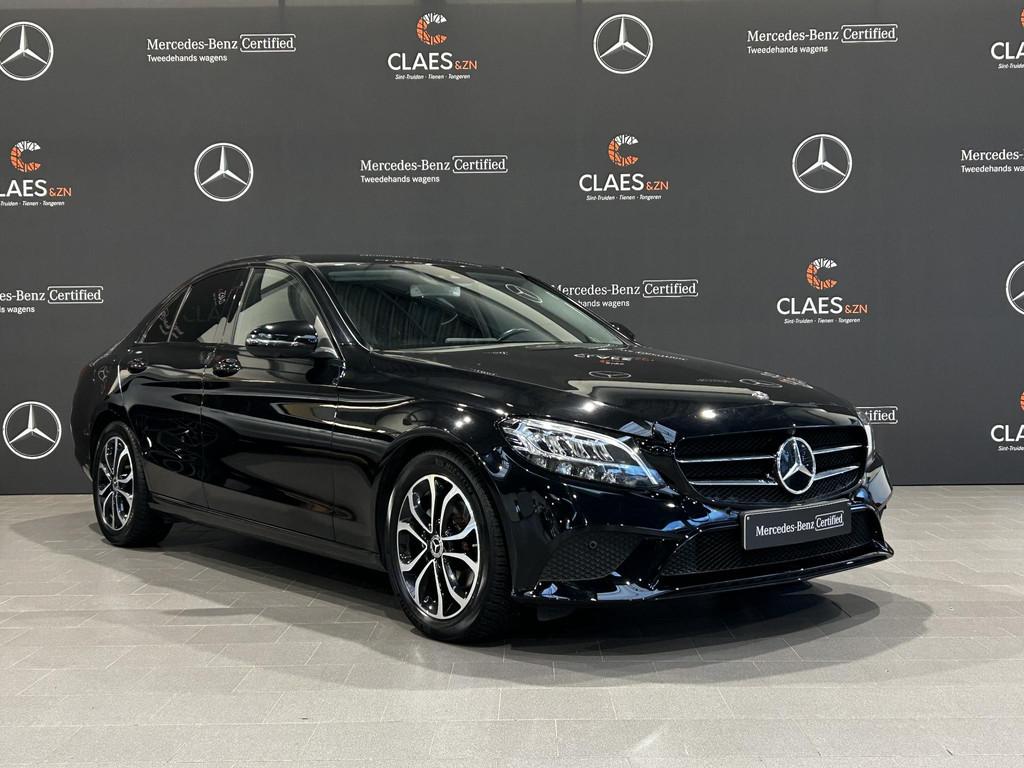 Mercedes-Benz C-Klasse Berline 180d Avantgarde, Autos, 1800 kg, Entreprise, Noir, Tissu