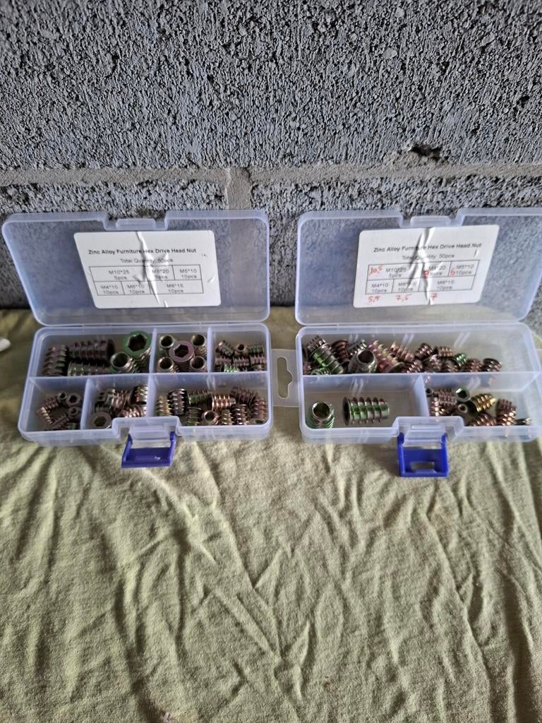 Hout inzet schroeven, Ophalen, Schroeven