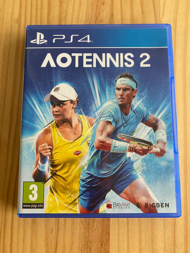 AO Tennis 2 - Ps4, Games en Spelcomputers, Ophalen of Verzenden, Zo goed als nieuw
