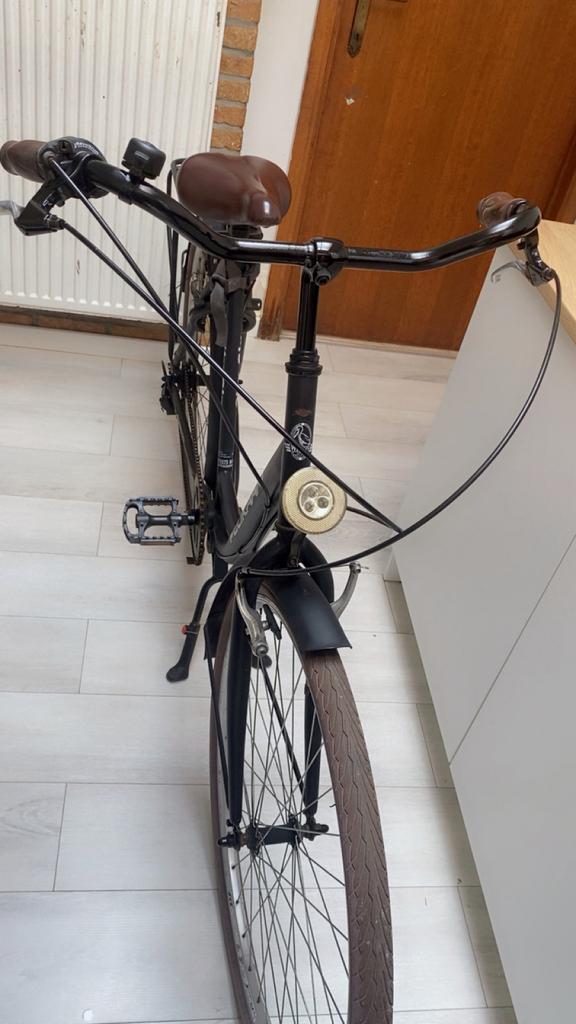 damesfiets 28 inch, Ophalen