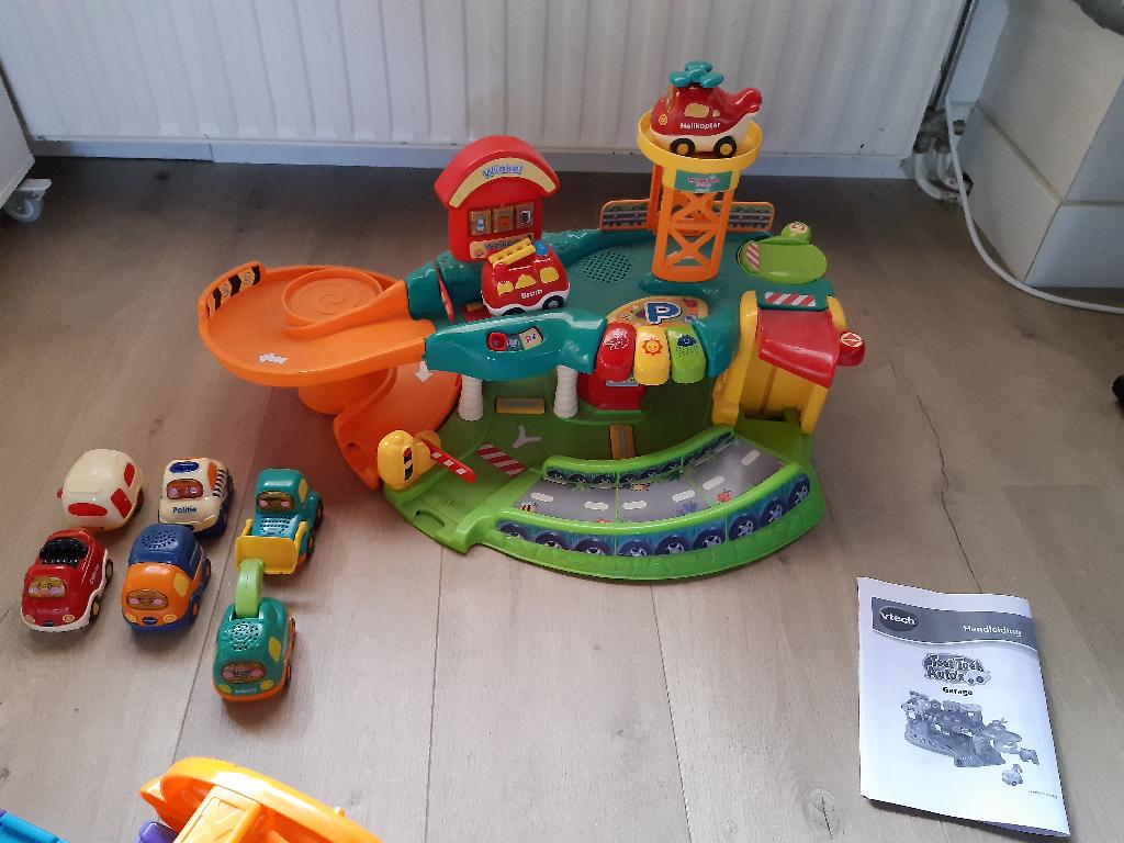 Auto garage Vtech in perfecte staat, Kinderen en Baby's, Speelgoed | Vtech, Zo goed als nieuw, 2 tot 4 jaar, Ophalen