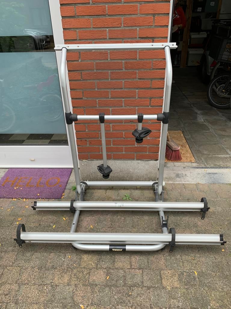 Fietsendrager voor caravan / camper / mobilhome, Enlèvement, 2 vélos, Utilisé