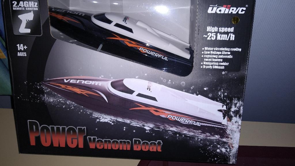 mini rc speedbootje, Ophalen of Verzenden, Nieuw, 1:32 tot 1:50, Overige merken