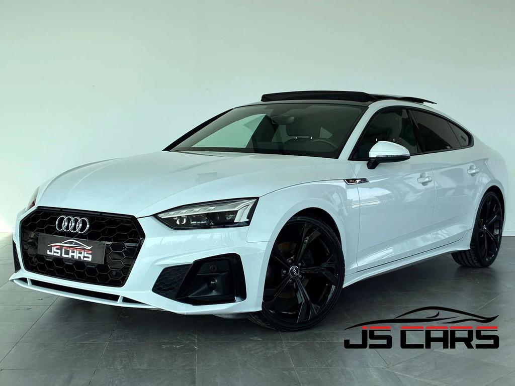 Audi A5 SPORTBACK 2.0TDi FULL SLINE-COCKPIT-T.O-CAMERA-PDC, Auto's, Audi, Automaat, Gebruikt, 4 cilinders, Wit